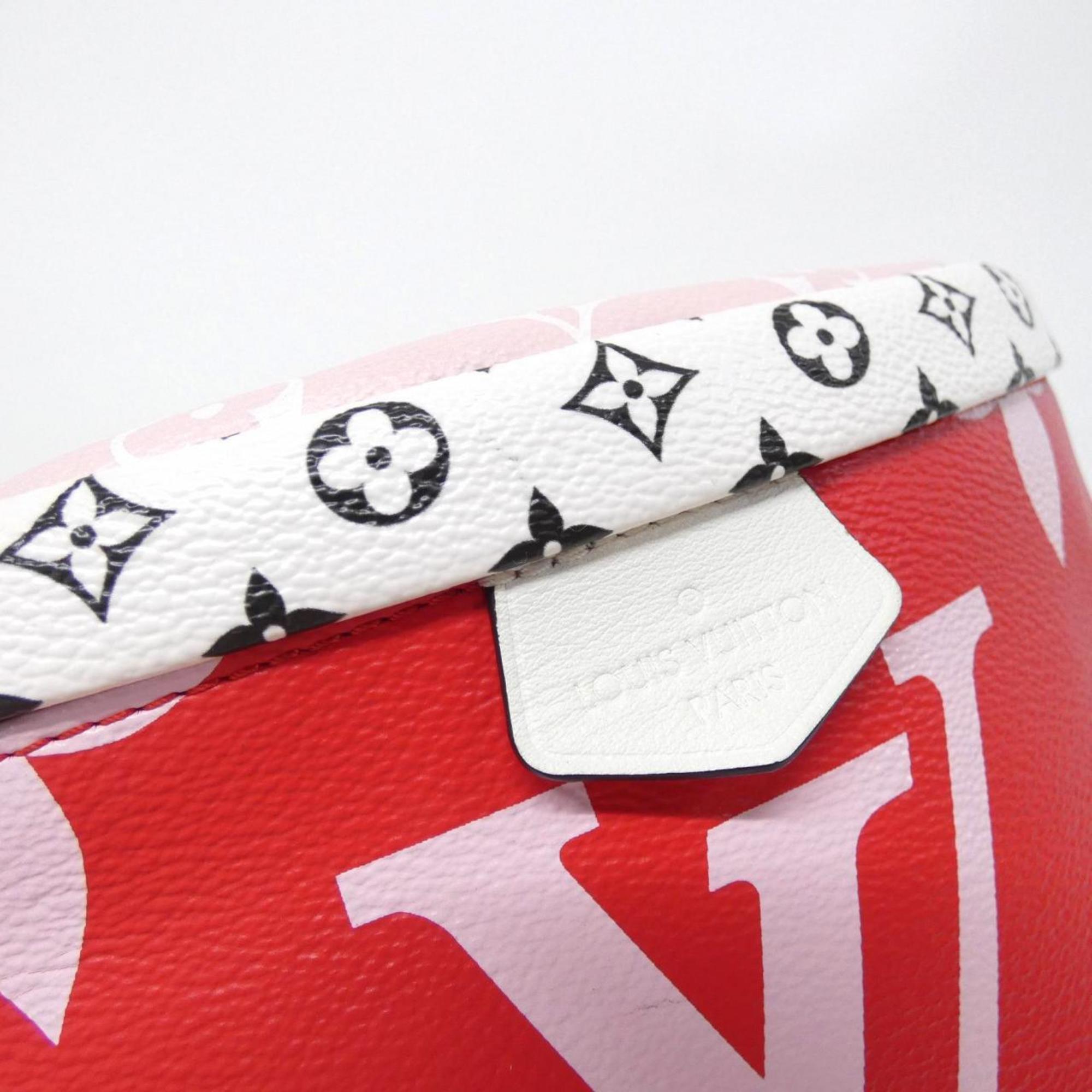 Louis Vuitton Monogram Rouge Coated Canvas Shoulder Bag