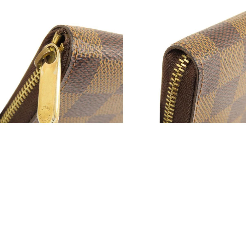 Louis Vuitton Damier Canvas Ebene Damier Canvas Coin Purse/Coin Case