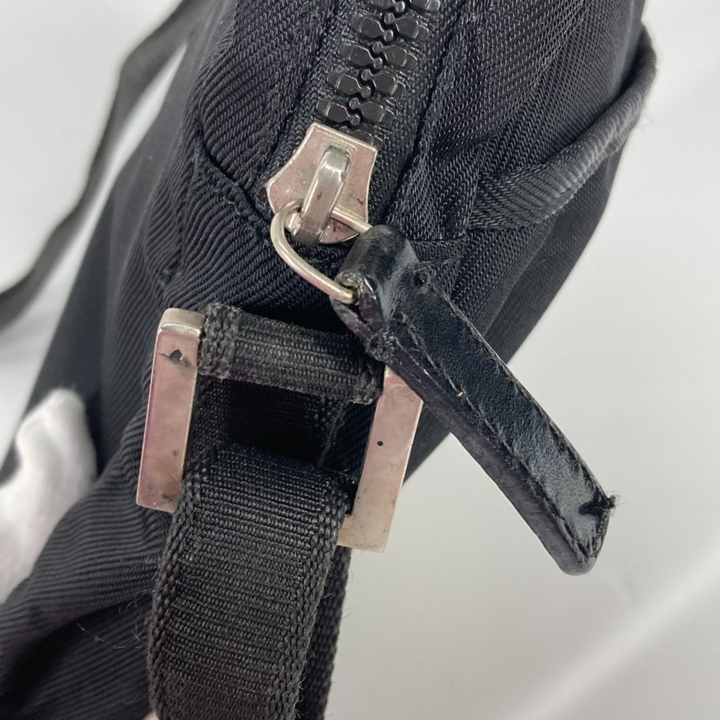 Fendi Black Cloth Shoulder Bag
