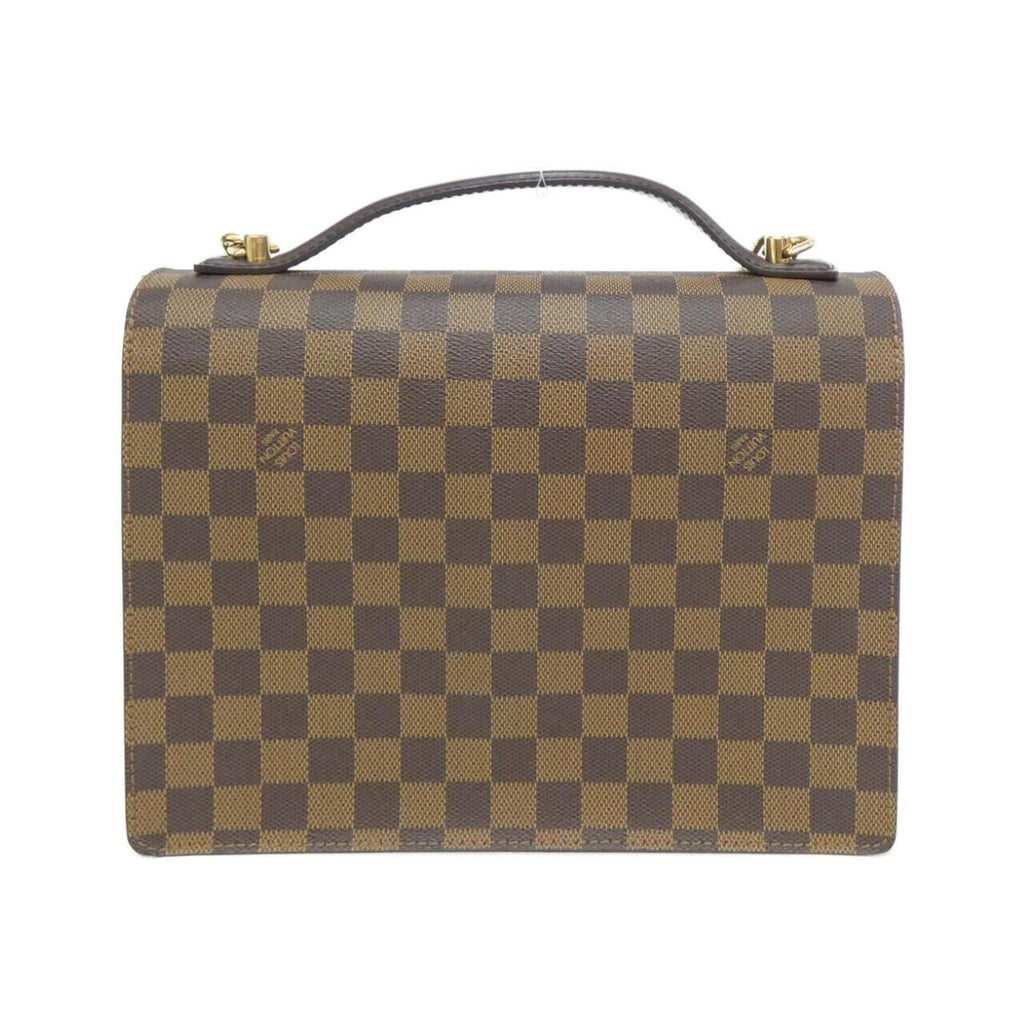 Louis Vuitton Ebene Coated Canvas Handbag