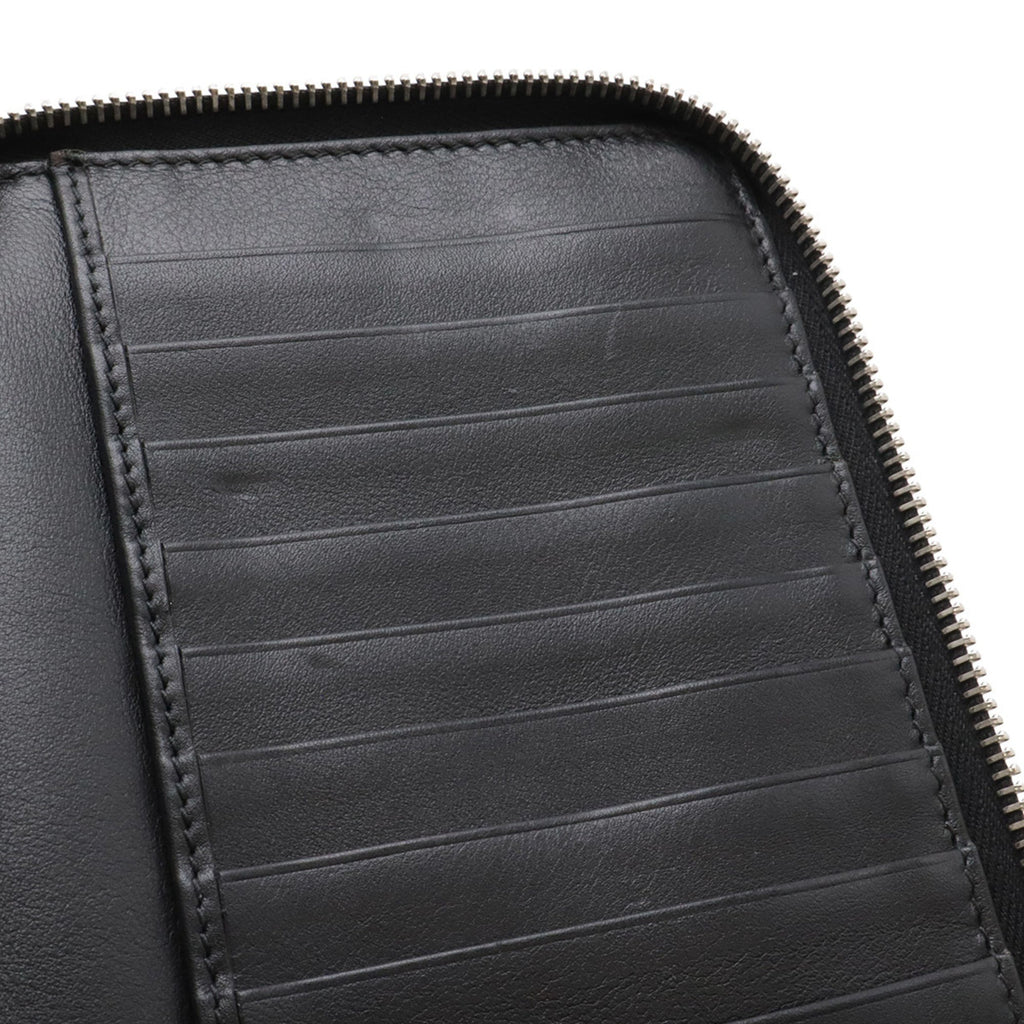 Gucci Black Leather Long Wallet (Bi-Fold) (Pre-Owned)