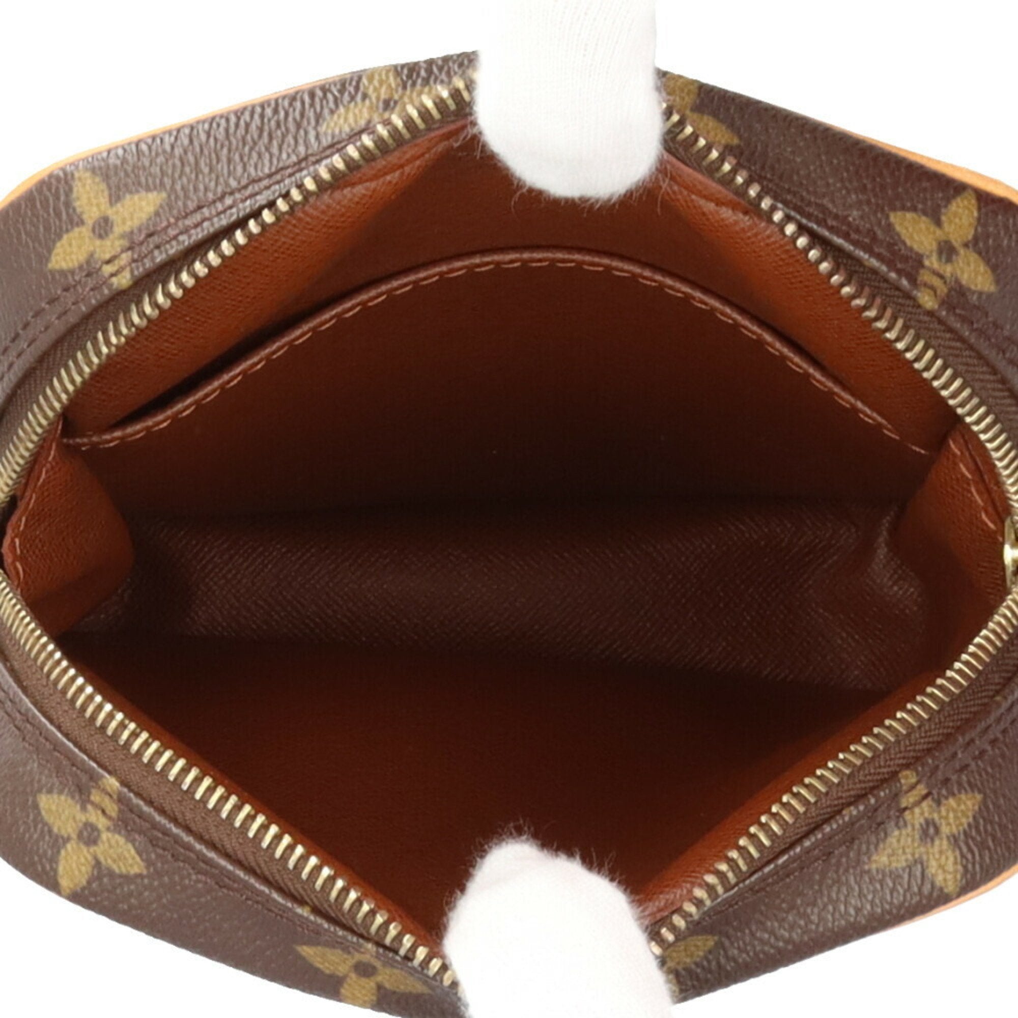 Louis Vuitton Brown Monogram Canvas Shoulder Bag