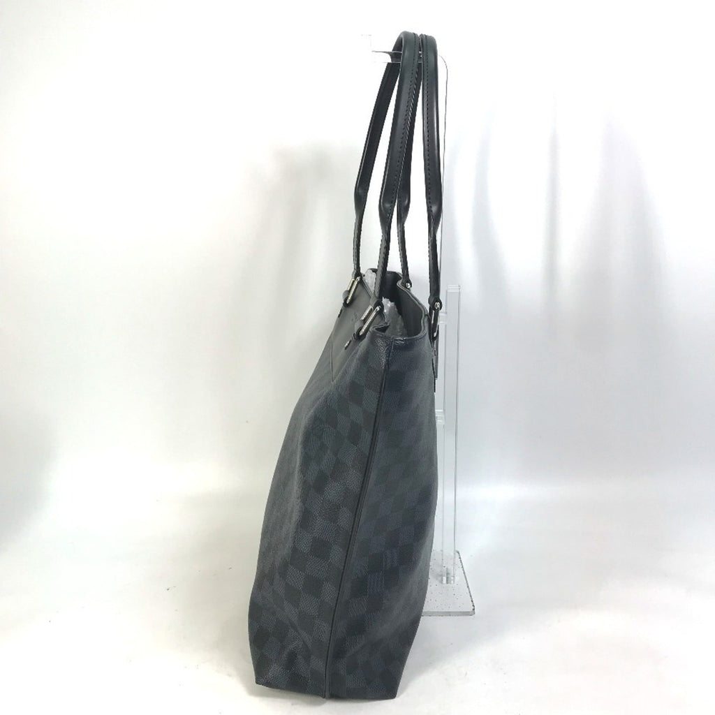 Louis Vuitton Damier Cobalt Black Navy Shoulder Bag Tote Bag