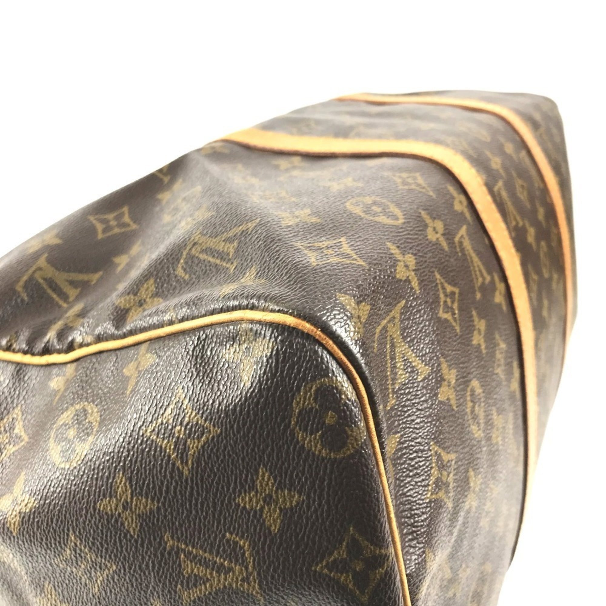 Louis Vuitton Brown Monogram Boston Bag