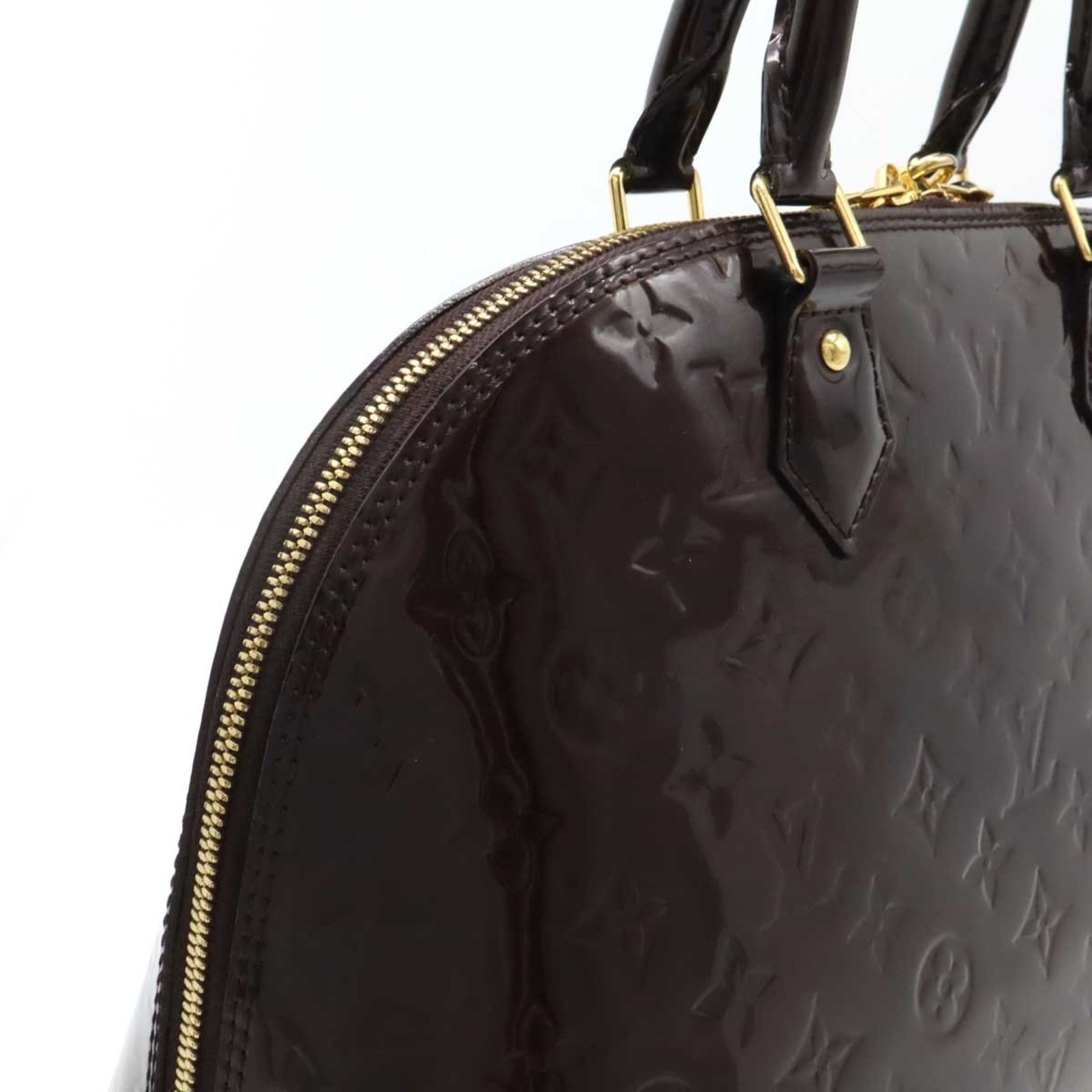 Louis Vuitton Amarante Monogram Vernis Handbag