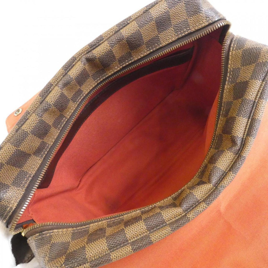 Louis Vuitton Brown Coated Canvas Shoulder Bag