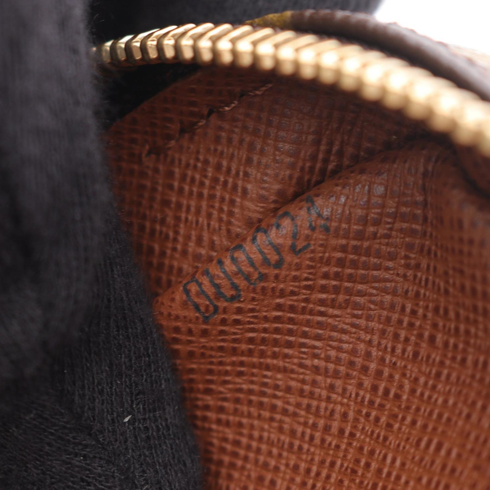 Louis Vuitton Brown Coated Canvas Pvc Monogram Leather Shoulder Bag