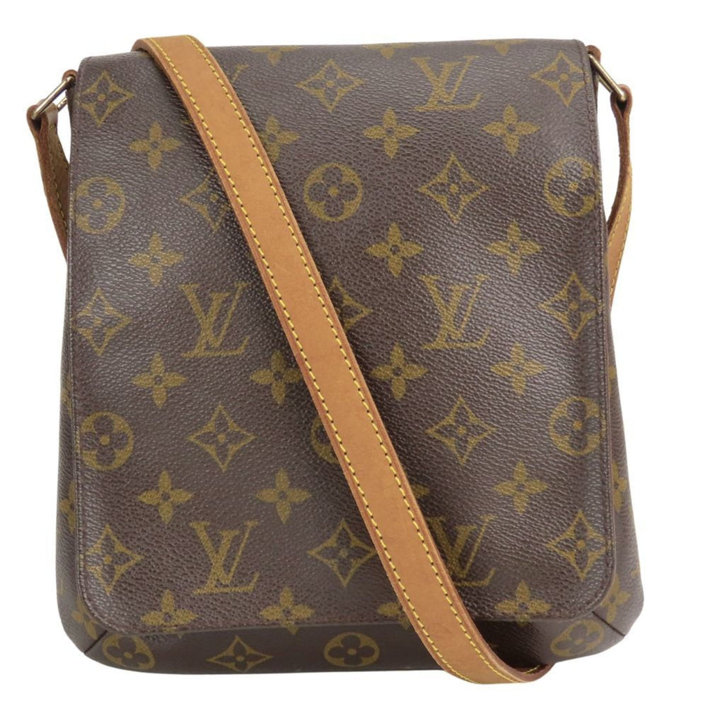 Louis Vuitton Brown Monogram Monogram Leather Shoulder Bag