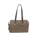 Louis Vuitton Brown Coated Canvas Shoulder Bag