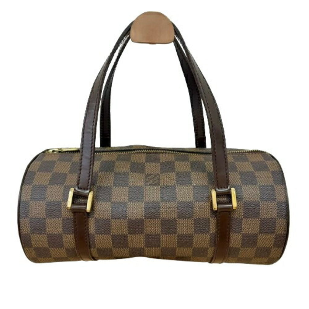 Louis Vuitton Damier Brown Leather Handbag