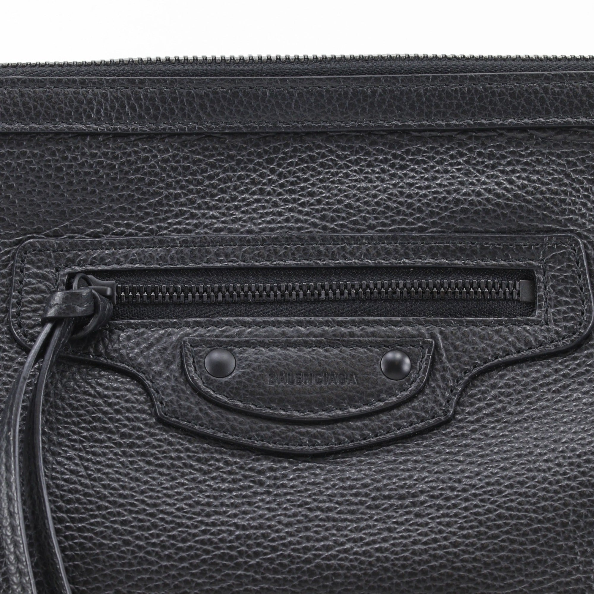 Balenciaga Black Leather Shoulder