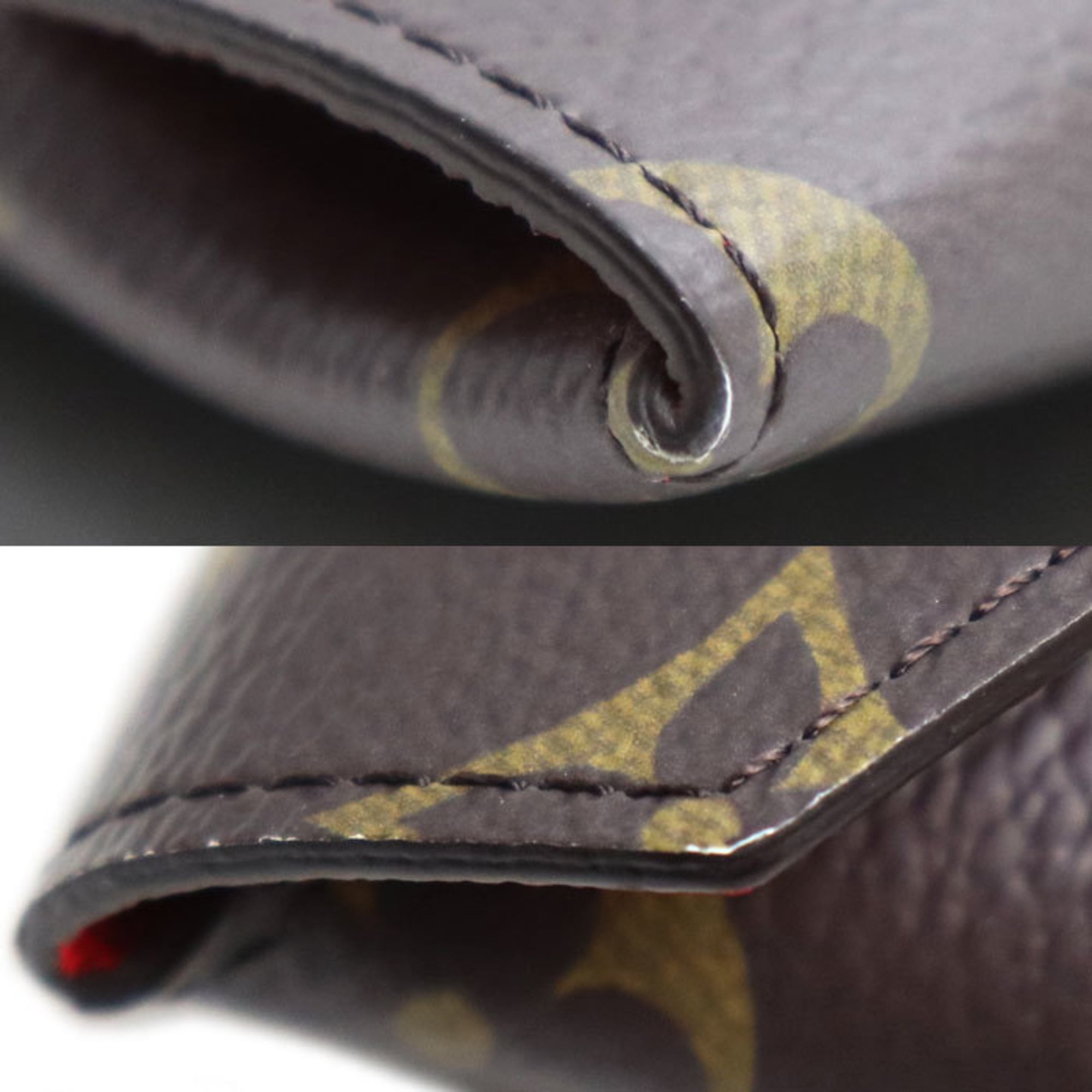 Louis Vuitton Brown Monogram Clutch Bag