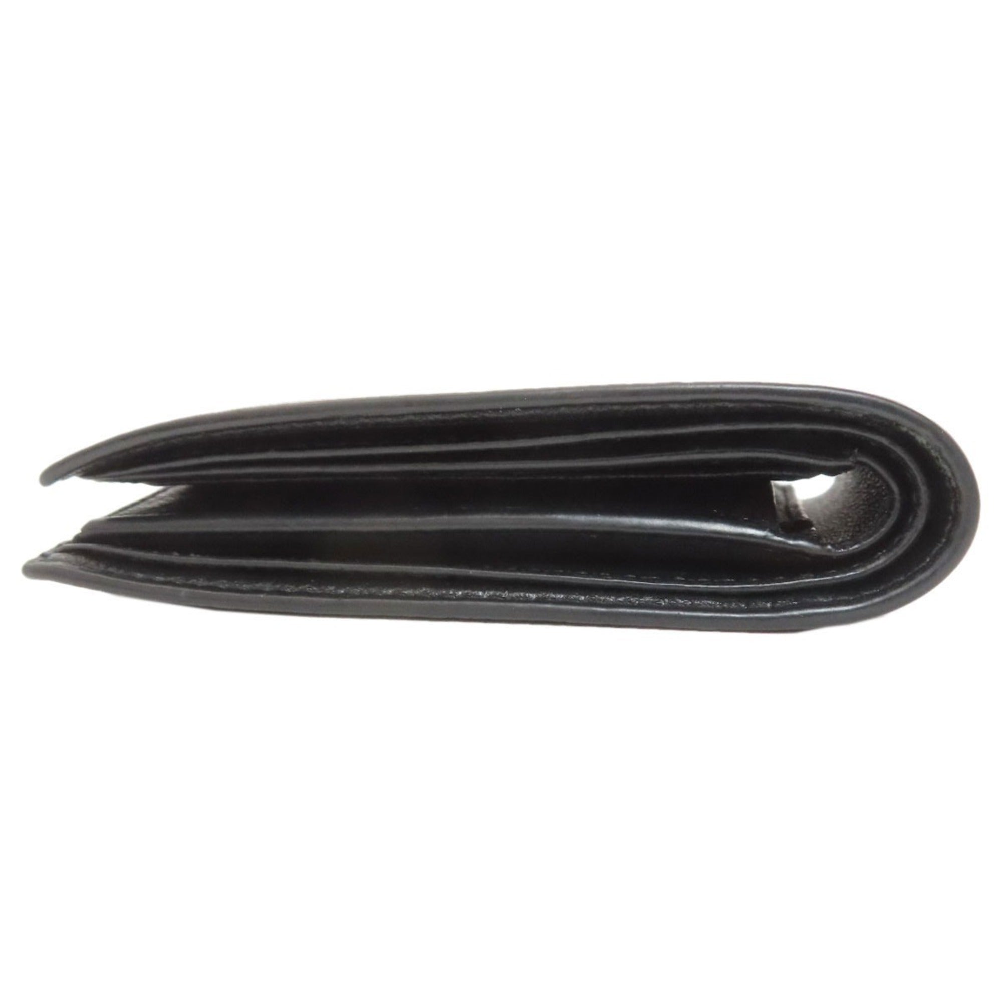Balenciaga Black Leather Wallet (Bi-Fold)