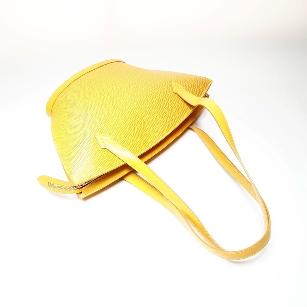 Louis Vuitton Epi Yellow Epi Leather Shoulder Bag