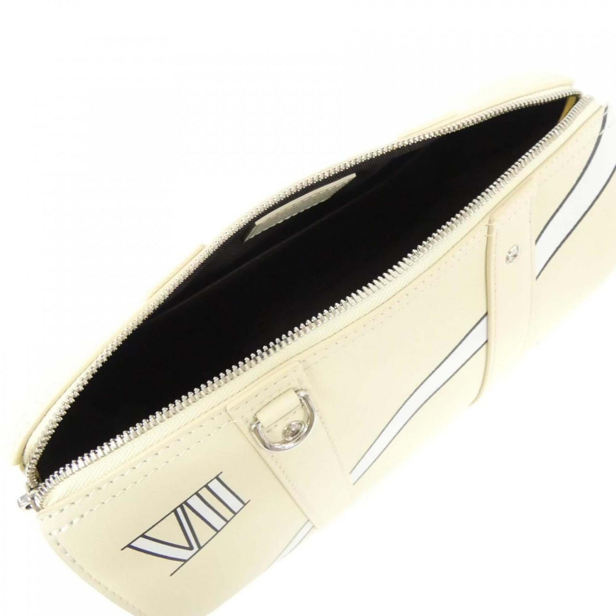 Louis Vuitton Beige Leather Shoulder Bag