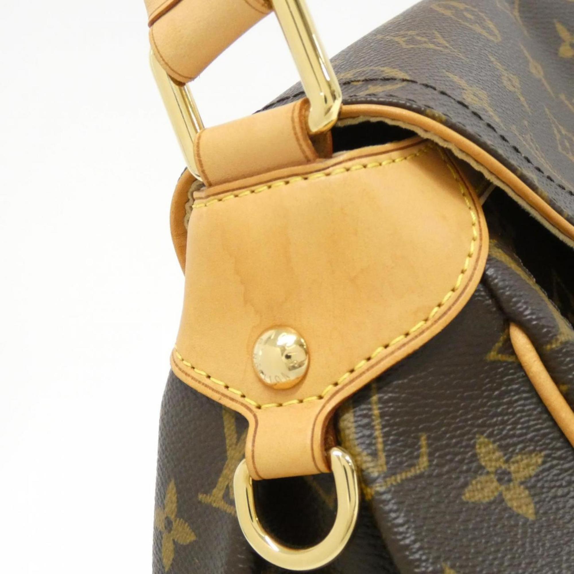 Louis Vuitton Marron Coated Canvas Shoulder Bag