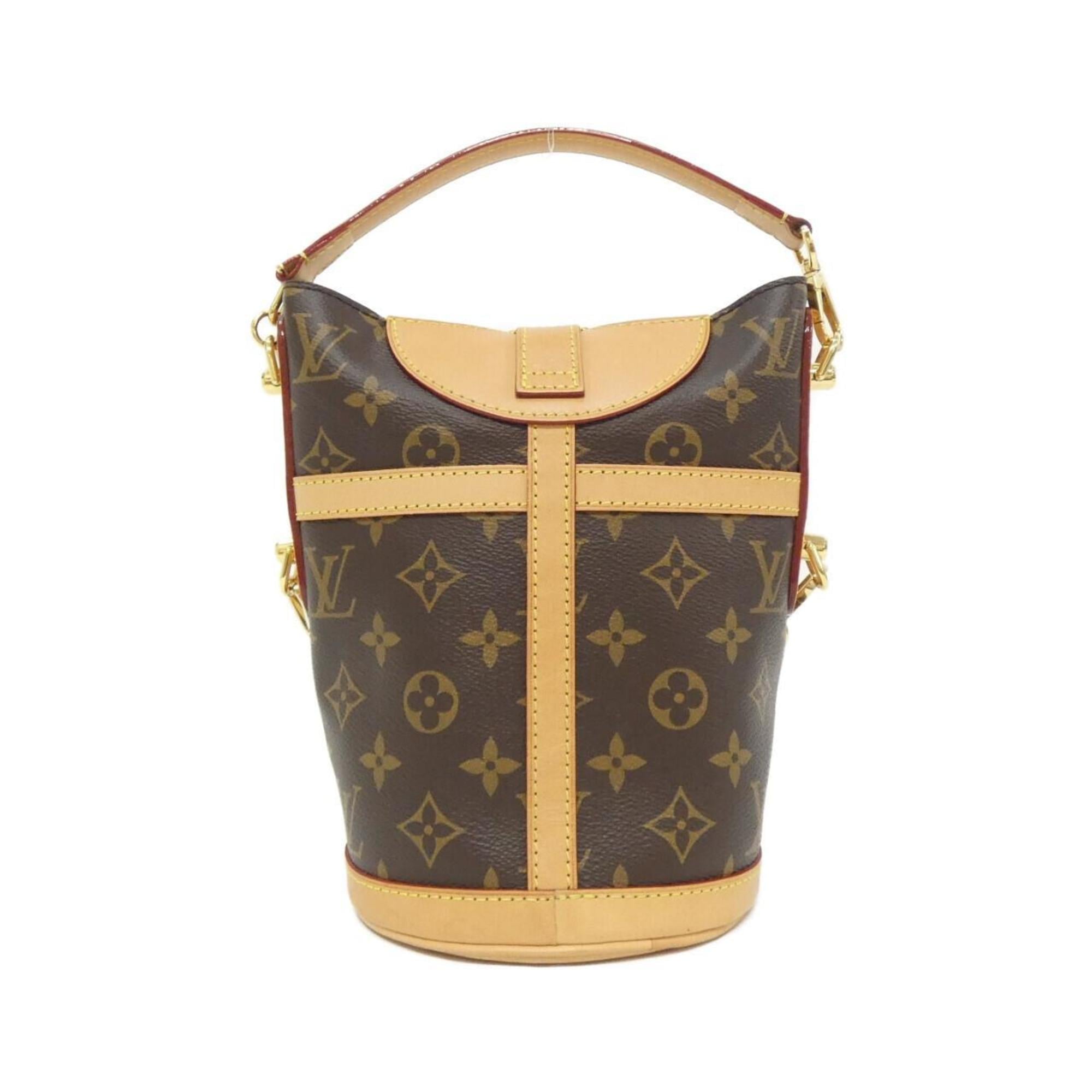 Louis Vuitton Monogram Marron Coated Canvas Handbag