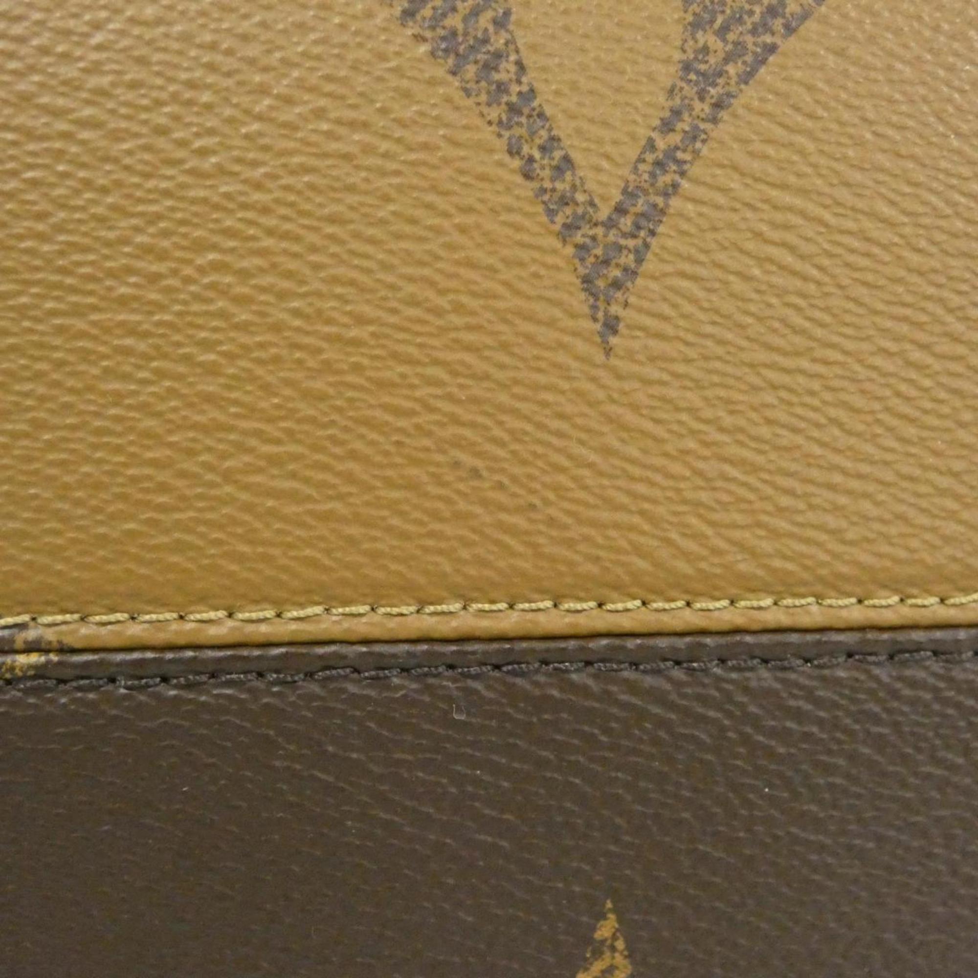 Louis Vuitton Monogram Marron Coated Canvas Handbag