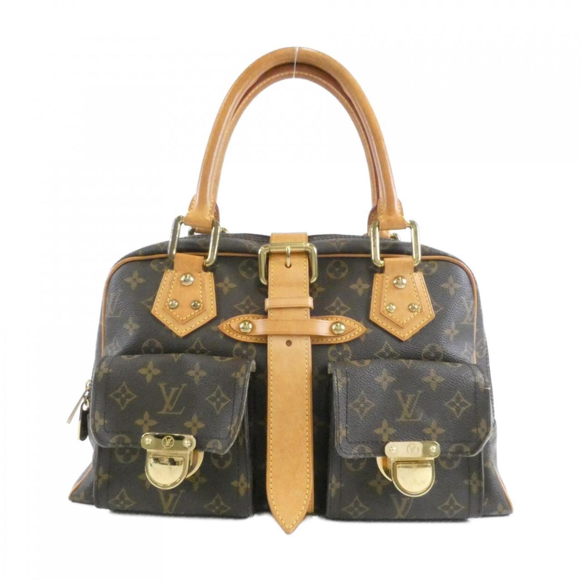 Louis Vuitton Monogram Marron Coated Canvas Handbag