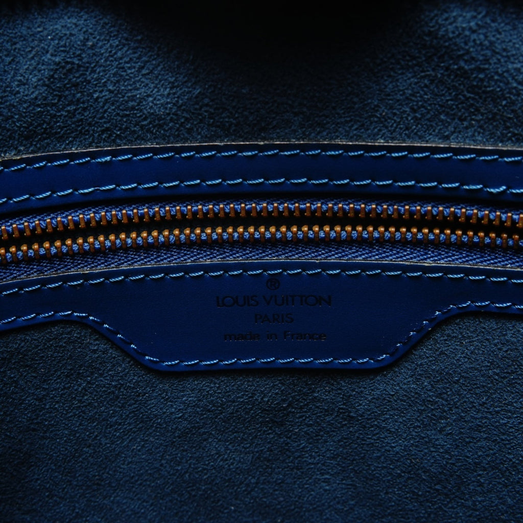 Louis Vuitton Blue Epi Leather Shoulder Bag
