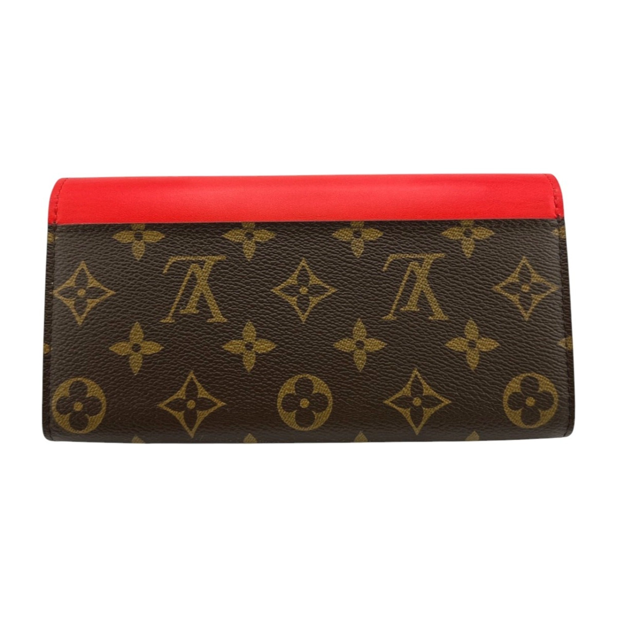 Louis Vuitton Monogram Brown Monogram Long Wallet