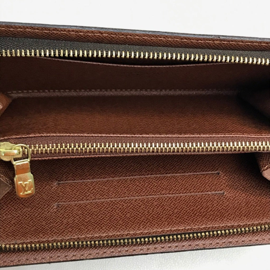 Louis Vuitton Brown Monogram Long Wallet
