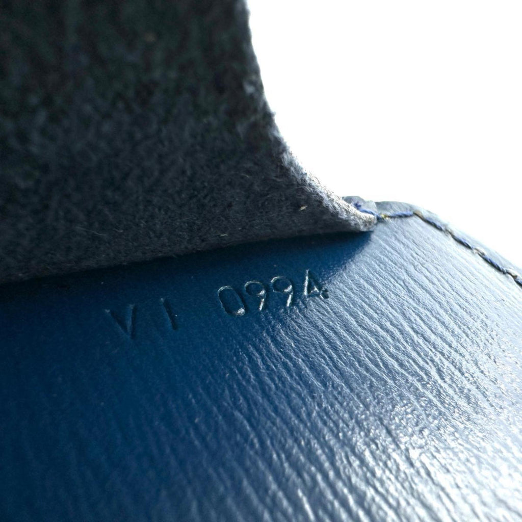 Louis Vuitton Blue Epi Leather Shoulder Bag