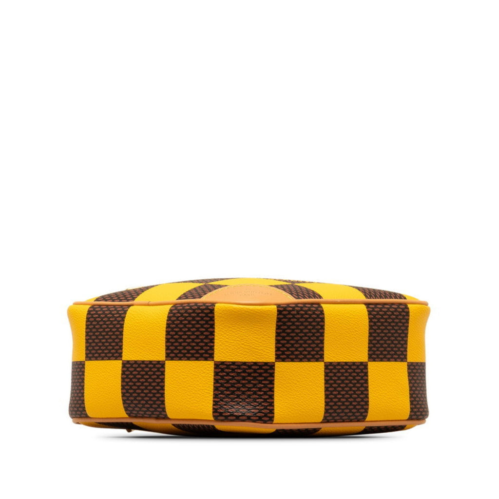 Louis Vuitton Yellow Pvc Leather Shoulder Bag
