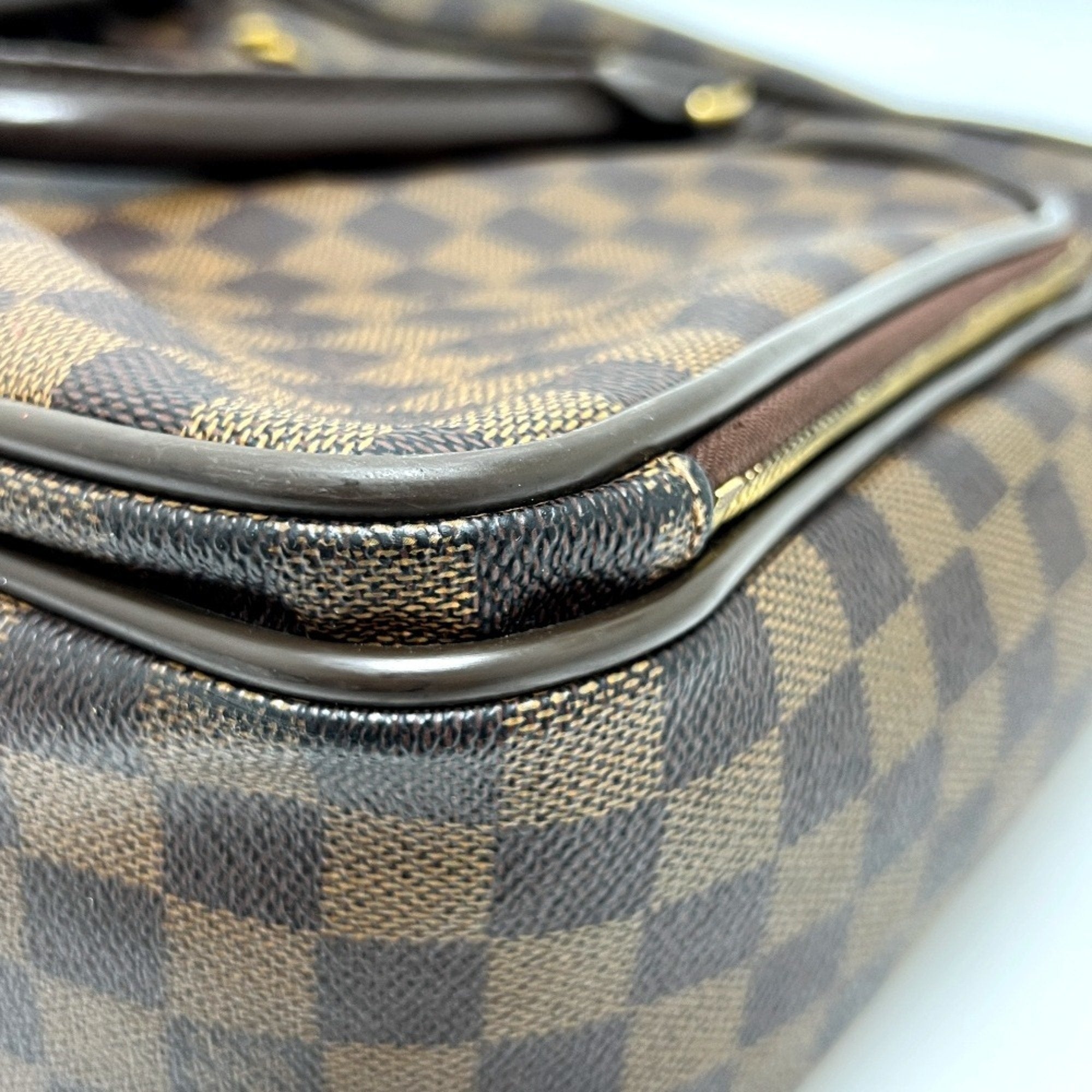 Louis Vuitton Brown Damier Canvas Ebene Damier Canvas Briefcase Handbag