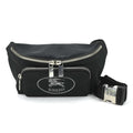 Burberry Black Nylon Canvas Fanny Pack