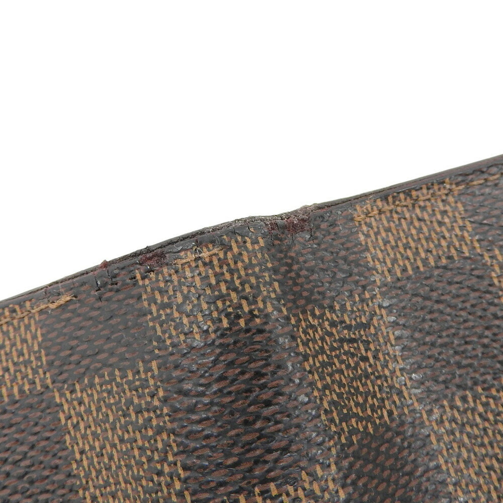 Louis Vuitton Ebene Pvc Long Wallet
