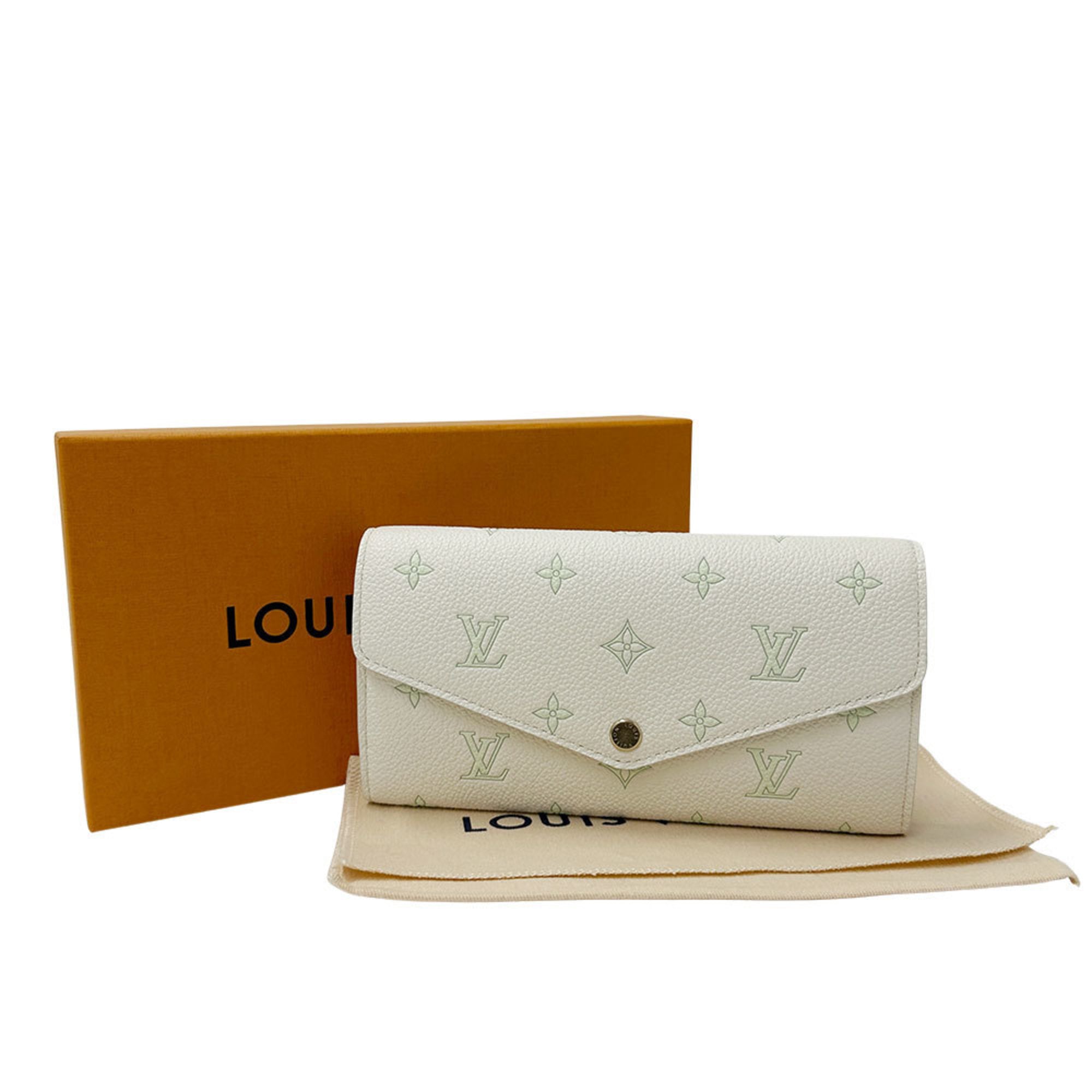Louis Vuitton Monogram Empreinte White Monogram Empreinte Long Wallet