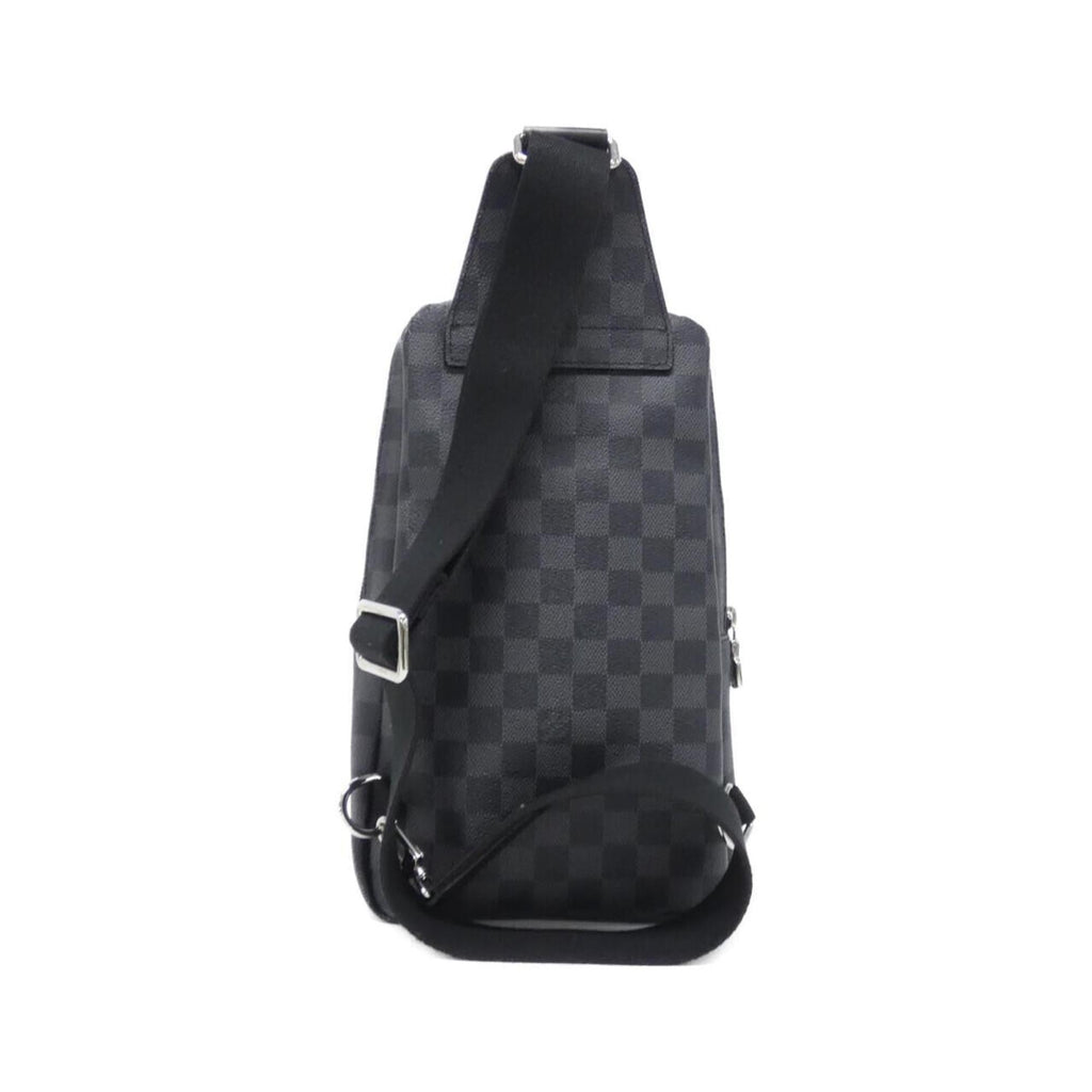 Louis Vuitton Graphite Coated Canvas Shoulder Bag