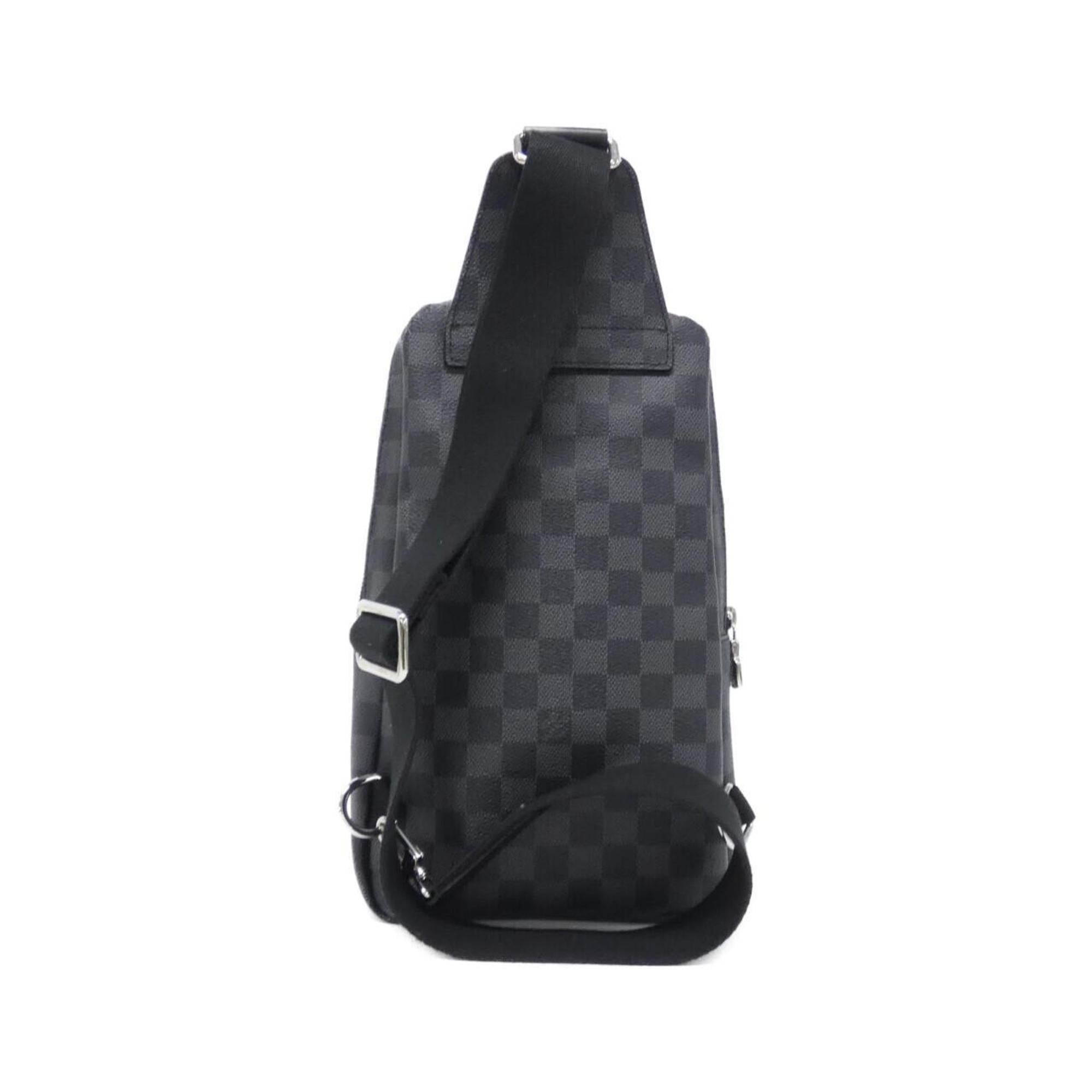 Louis Vuitton Graphite Coated Canvas Shoulder Bag