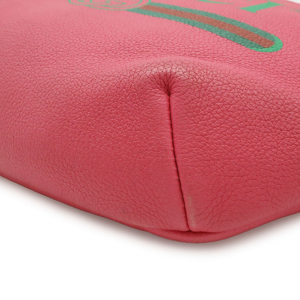 Gucci Pink Leather Fanny Pack (Pre-Owned)
