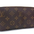 Louis Vuitton Brown Pvc Leather Long Wallet