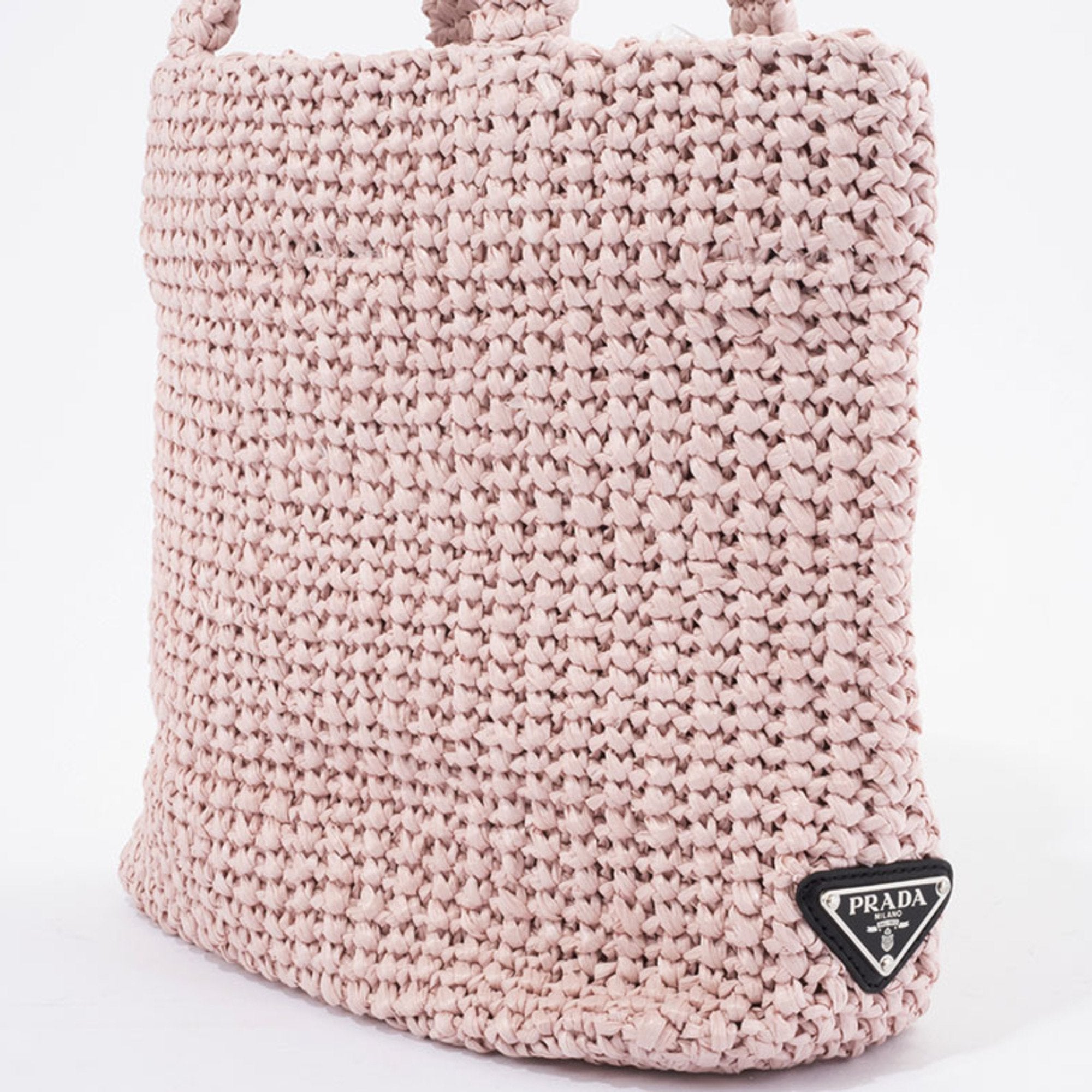 Prada Pink Viscose Tote Bag