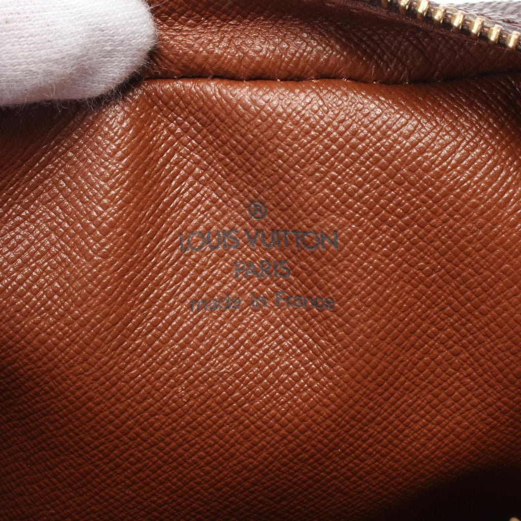 Louis Vuitton Brown Monogram Pvc Coated Canvas Leather Shoulder Bag