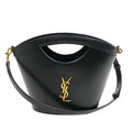 Saint Laurent Black Leather Shoulder Bag (Pre-Owned)