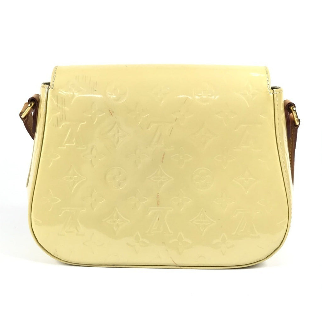 Louis Vuitton Yellow Monogram Vernis Shoulder Bag