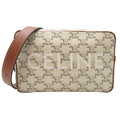 Celine White Pvc Leather Shoulder Bag