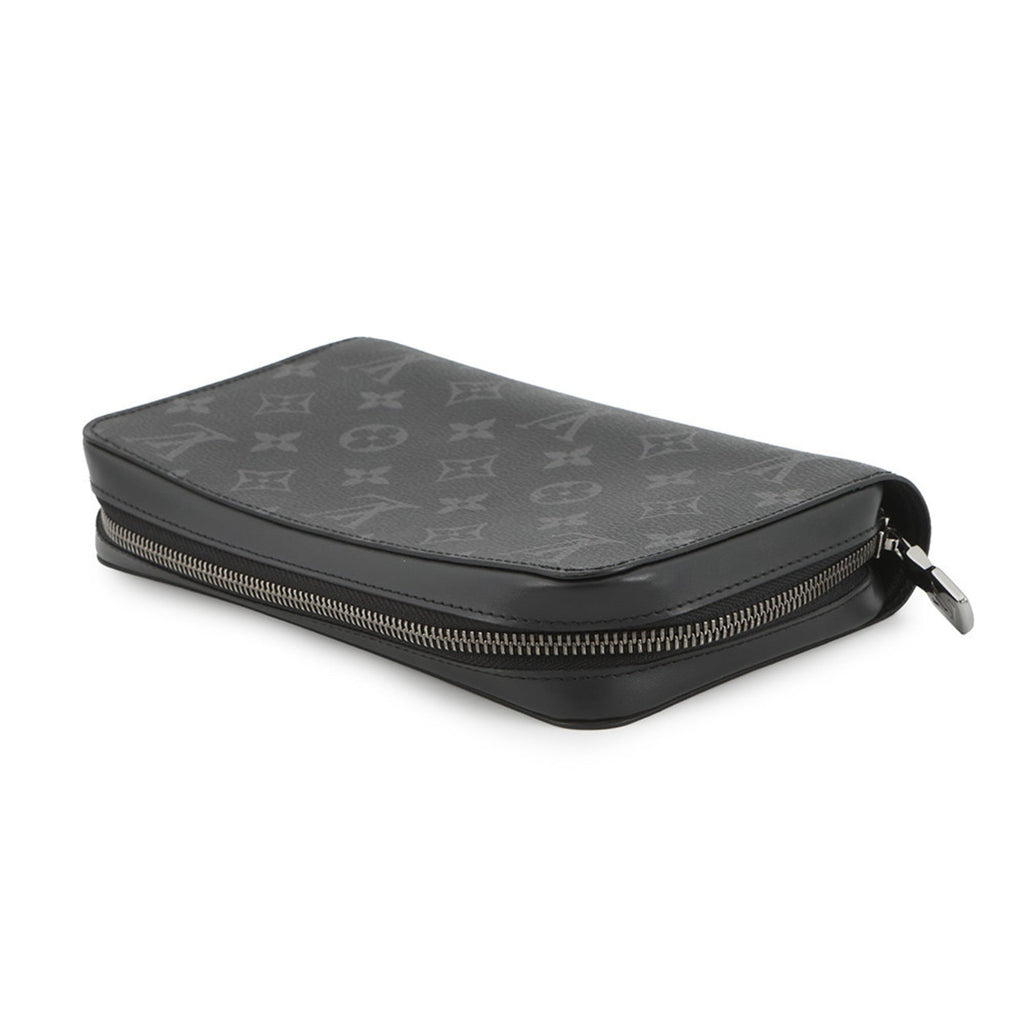 Louis Vuitton Monogram Eclipse Black Noir Monogram Eclipse Long Wallet