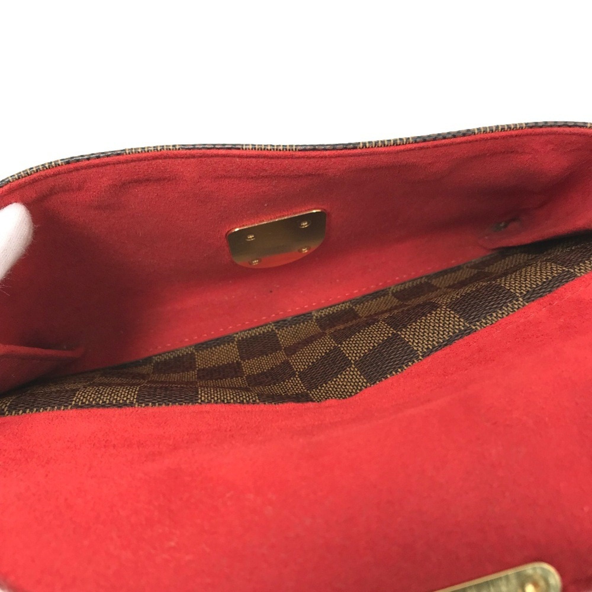 Louis Vuitton Brown Damier Canvas Ebene Damier Canvas Shoulder Bag