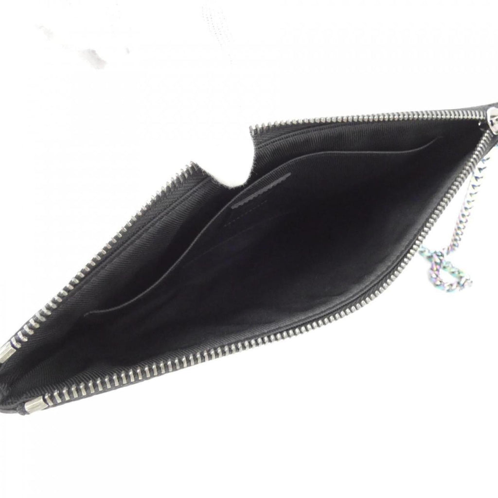 Louis Vuitton Black Coated Canvas Pouch