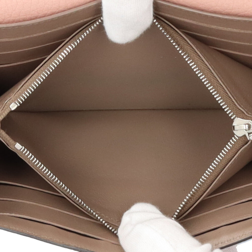 Louis Vuitton Galle Magnolia Or Pink Leather Coin Purse/Coin Case