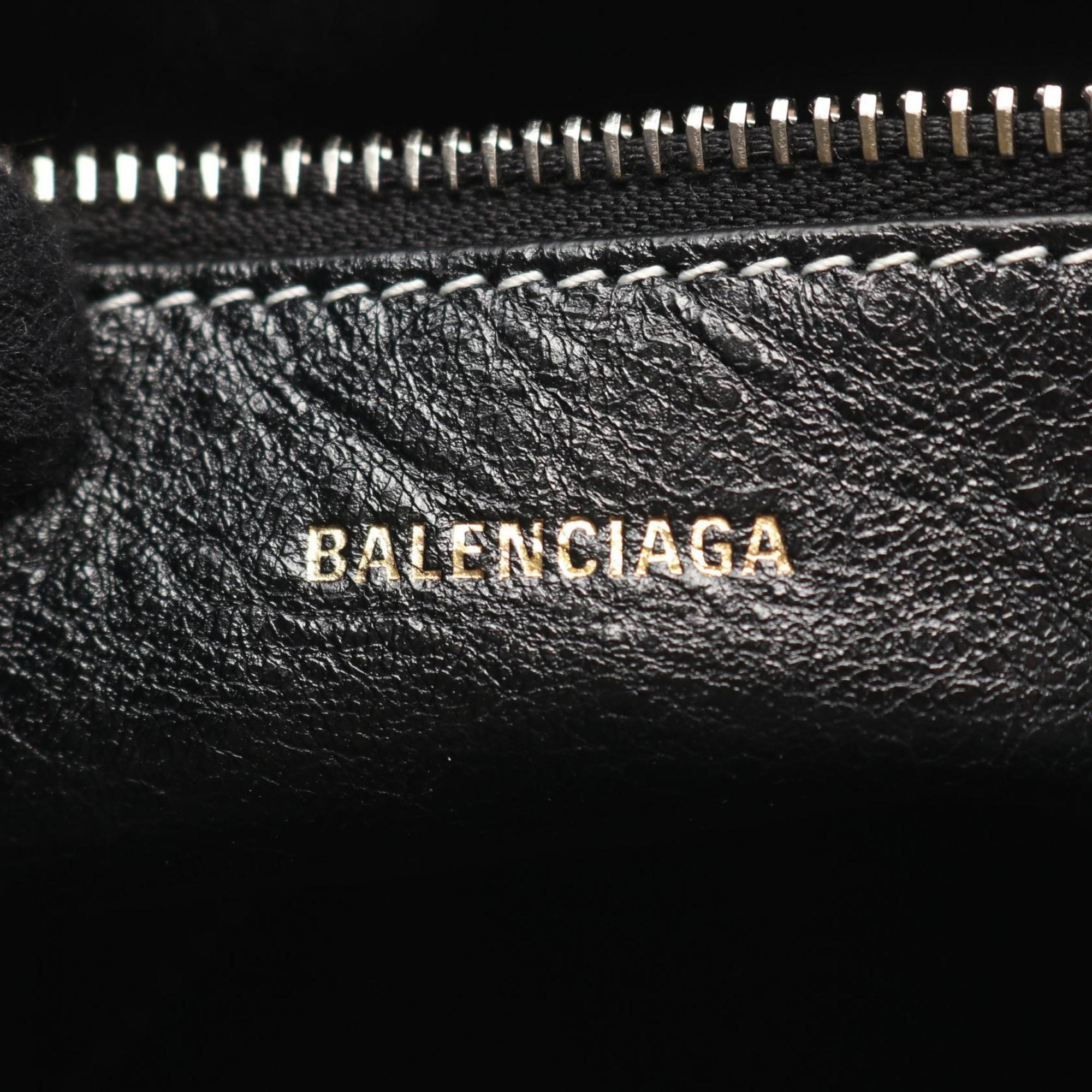 Balenciaga Multi-Color White Canvas Hand