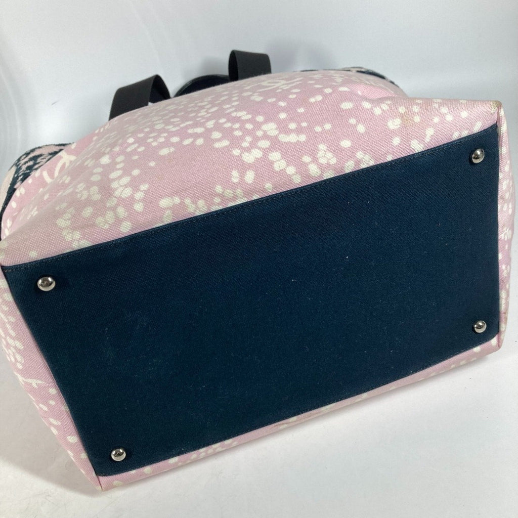 Chanel Pink Cotton Shoulder Bag
