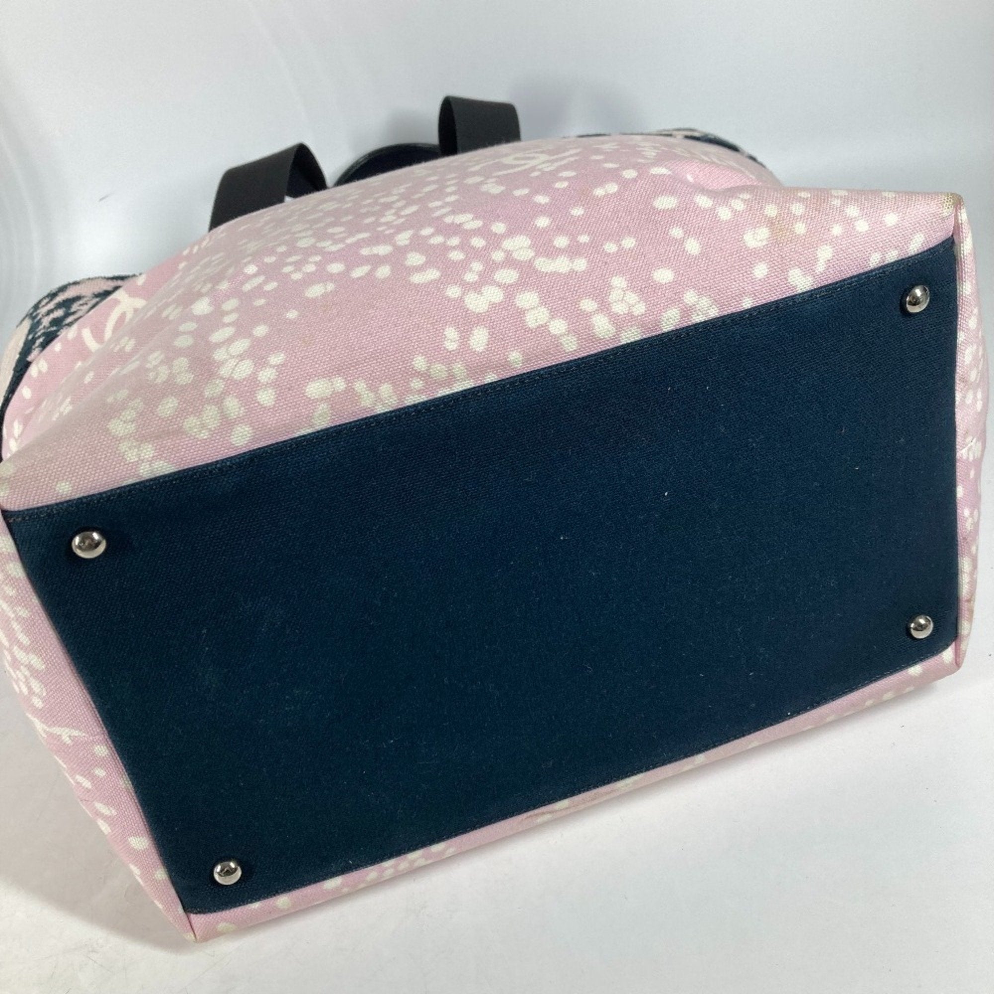 Chanel Pink Cotton Shoulder Bag
