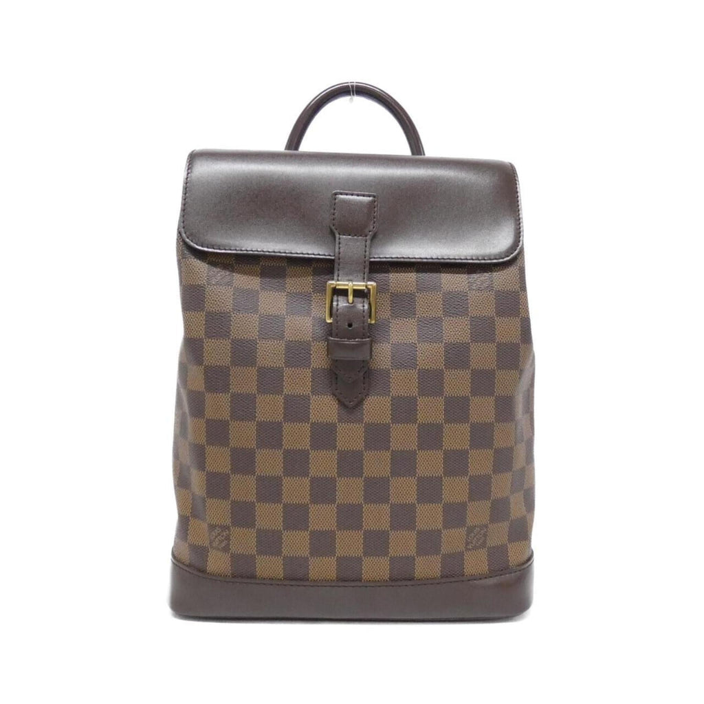Louis Vuitton Brown Coated Canvas Backpack