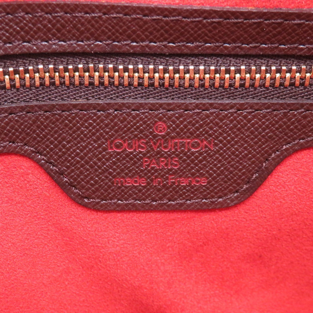 Louis Vuitton Red Color Coated Canvas Handbag